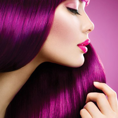 girl with purple hair 2016